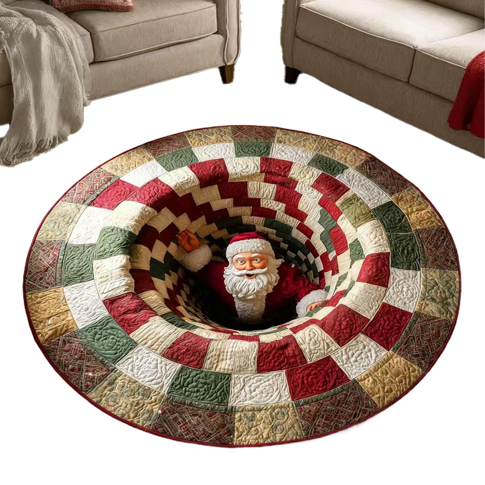 Paillasson de Noël pour entrée chaleureuse et salon festif