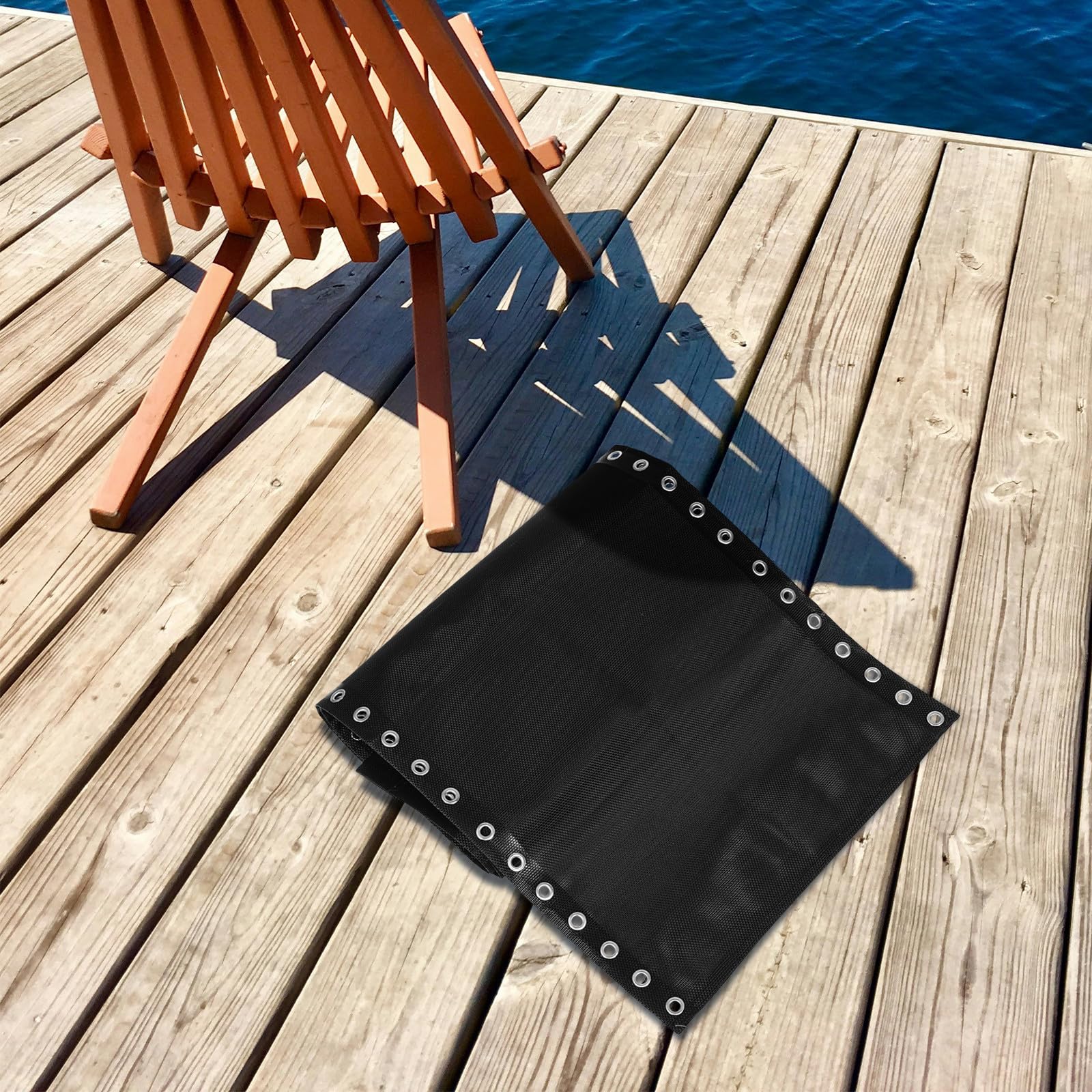BESTYASH Ersatzstoff für Liegestuhl aus Stoff und Nylon mit Metallrahmen Komfortable Sitzfläche für Outdoor Lounge und Garten