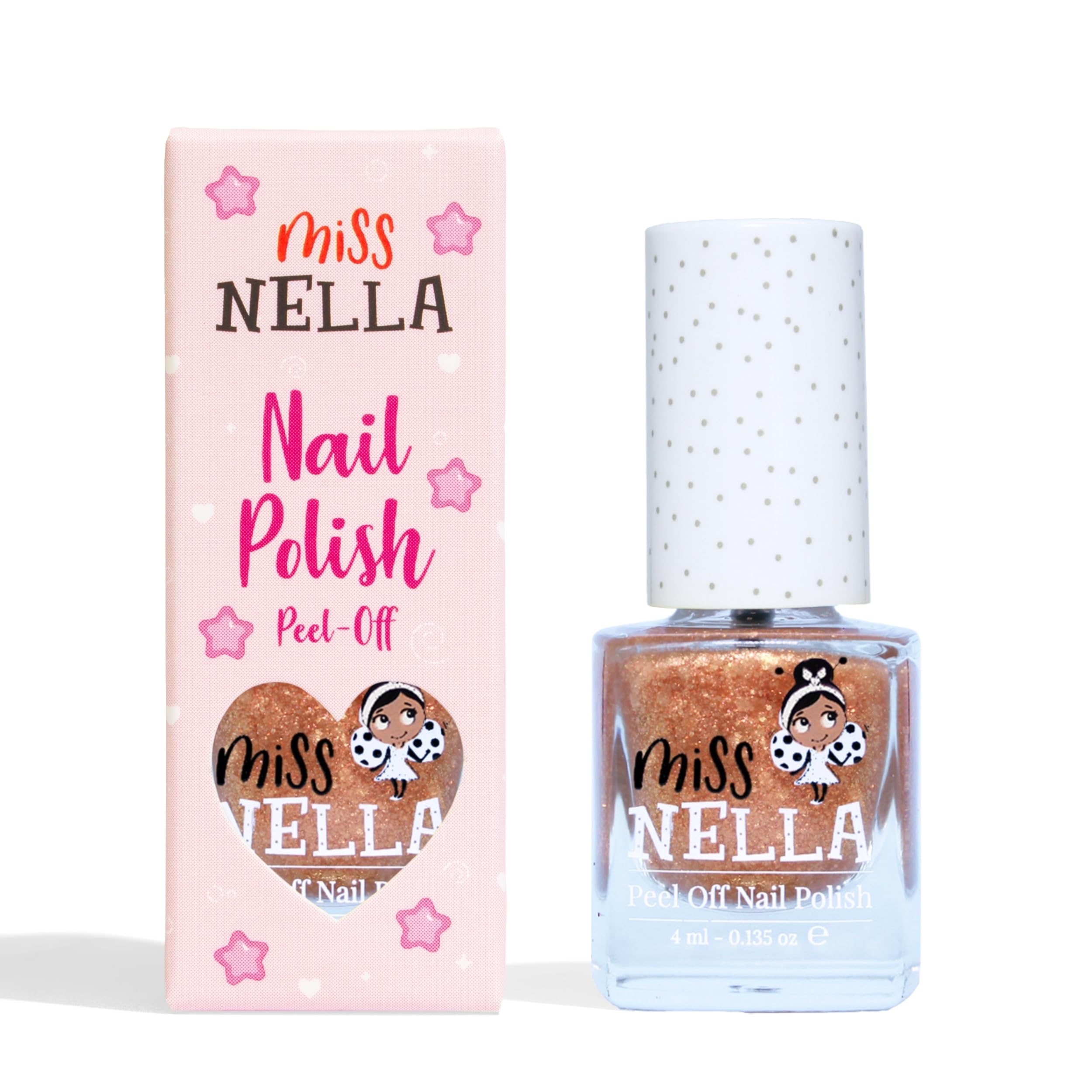 Miss Nella FIELD TRIPS- Esmalte especial para uñas con brillos para niños, fórmula despegable, a base de agua y sin olor — view 37