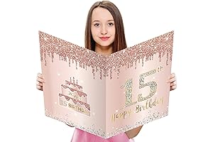 Mesmerizing 15th Birthday Card: A Memorable Keepsake for a Special Day