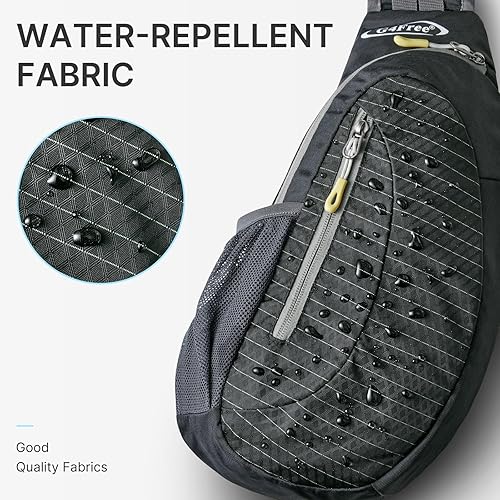 Miniatura 6 de G4Free - Bandoleras para hombre y mujer, mochila al hombro pequeña, cruzada al pecho