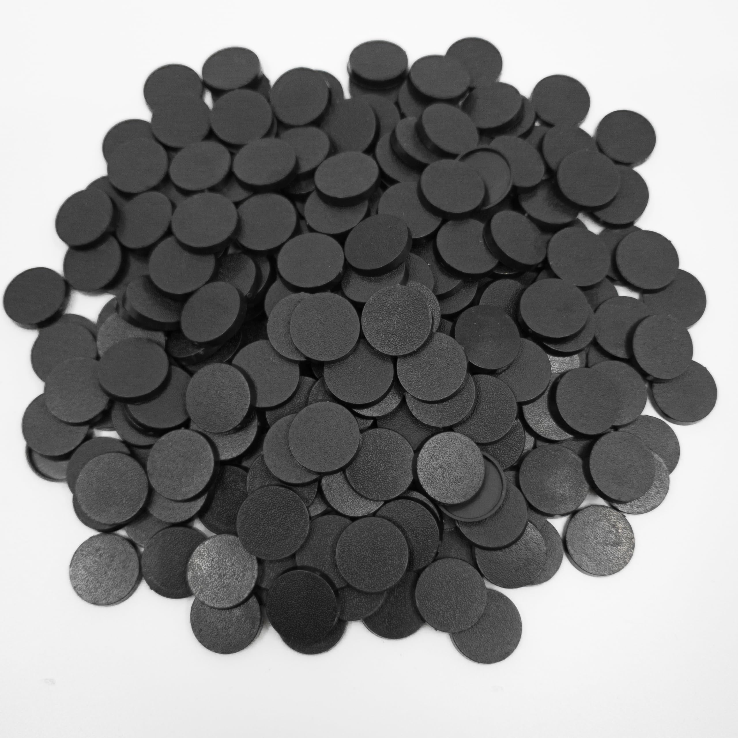Hobby Heaven 20mm Round Plain ABS Plastic Bases (50 pcs)