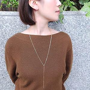 Amazon | 【TAKE-UP】【ドラマ着用】K10 Y字キラチェーンバーロング Amazon | 【TAKE-UP】【ドラマ着用】K10 Y字キラチェーンバーロング