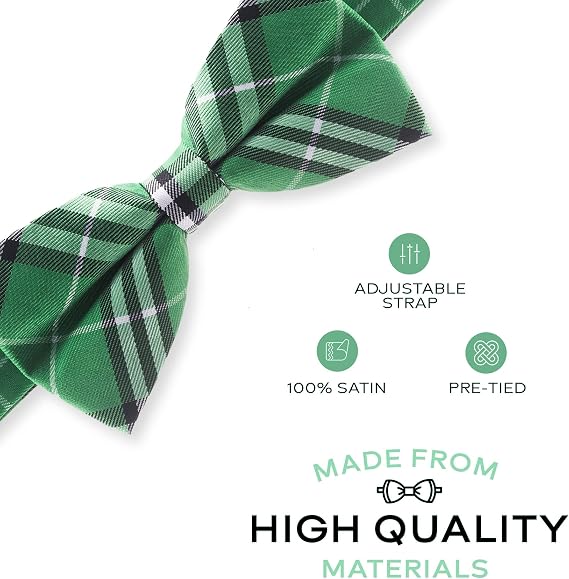Man of Men - Bow Tie - Plaid Bow Ties for Men - Bowties Men