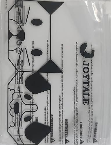 Miniatura 7 de Joytale Correa reflectante para perro, de 6 pies - 4 pies  1.82 - 1.21 metros, con mango acolchado, correa de nailon para pasear, correa de