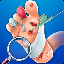 Crazy Foot Doctor 2D: Hospital Game