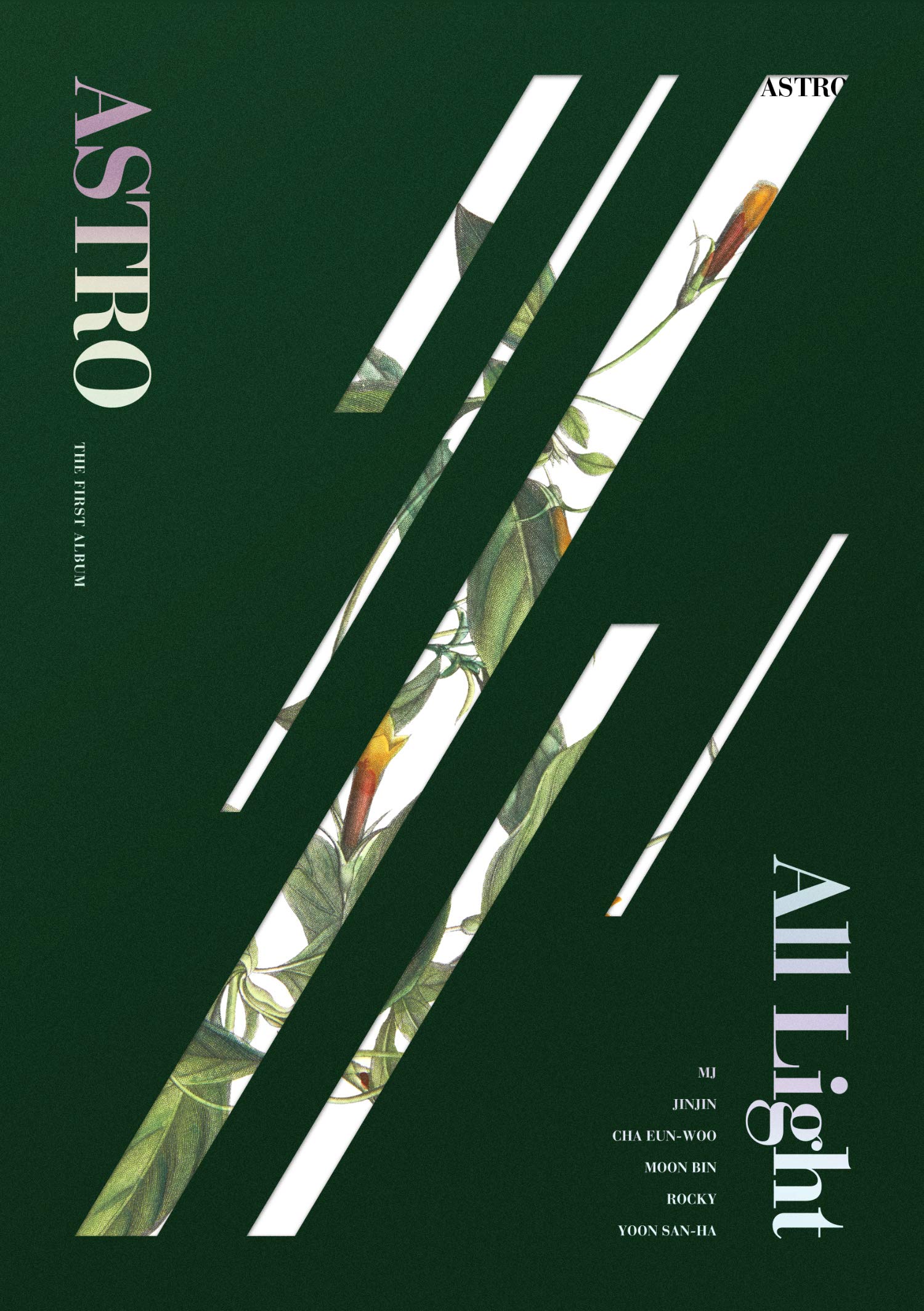 Álbum Astro 1ST [All Light] (Verde Ver.) - Paquete de CD