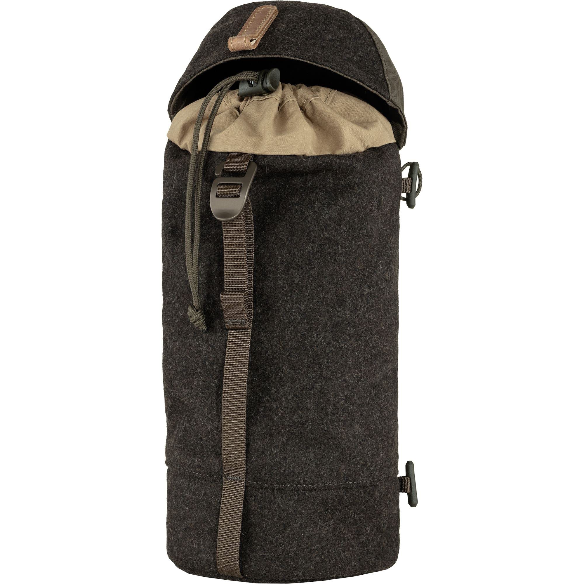 Fjallraven, Värmland Wool, kieszeń boczna, ciemny brąz oliwkowy, 4 l, uniseks, dla dorosłych, ciemnooliwkowo-brązowy