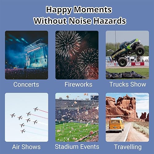 Miniatura 7 de Edición 130 color sólido, orejeras de protección auditiva para niños, talla única para niños de 3 a 16 años