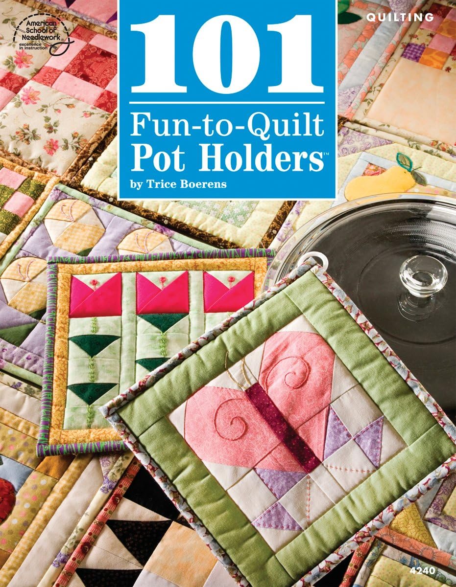 DRG Publications American School, 101 Fun to Quilt Pot Holders