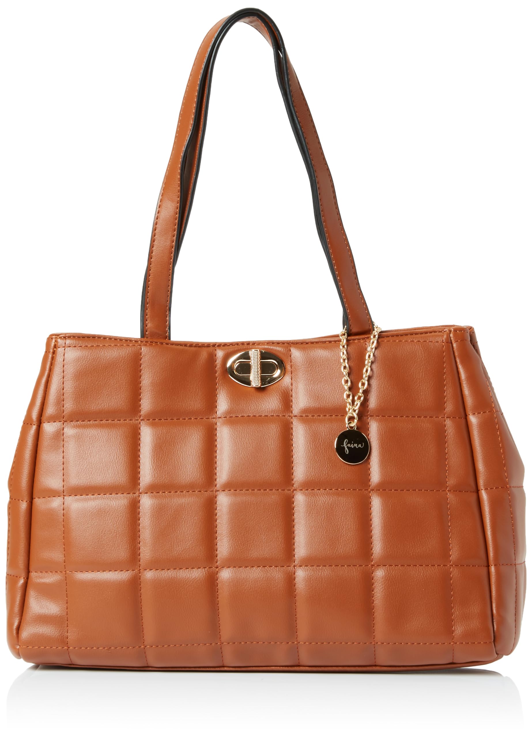 nascita Women's Handbag Shopper, Camel, One Size