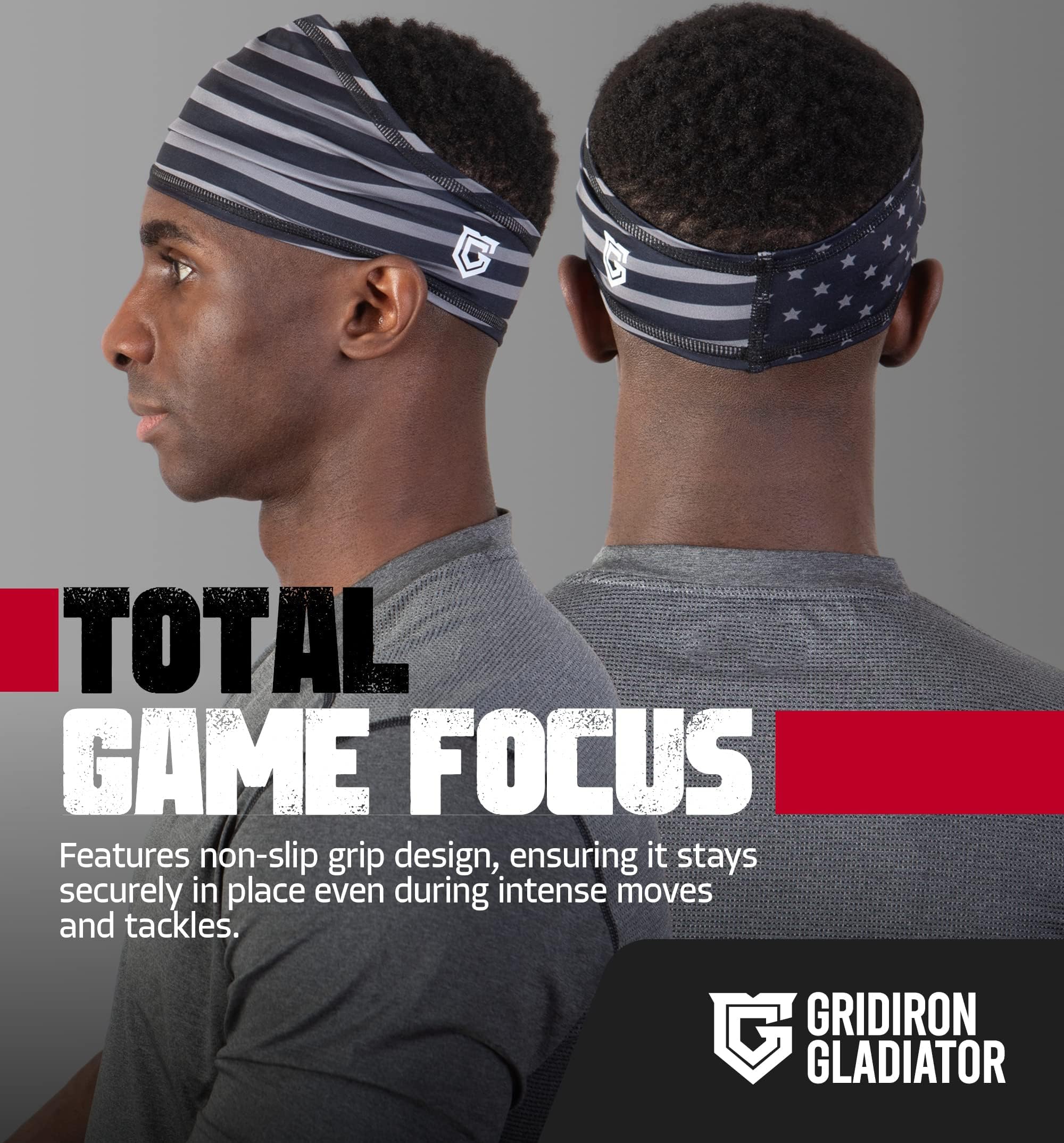 Calavera para hombre - Diadema de fútbol - Diademas de calavera, Diademas de entrenamiento - Envolturas de cabeza de fútbol para hombres - Bandana deportiva