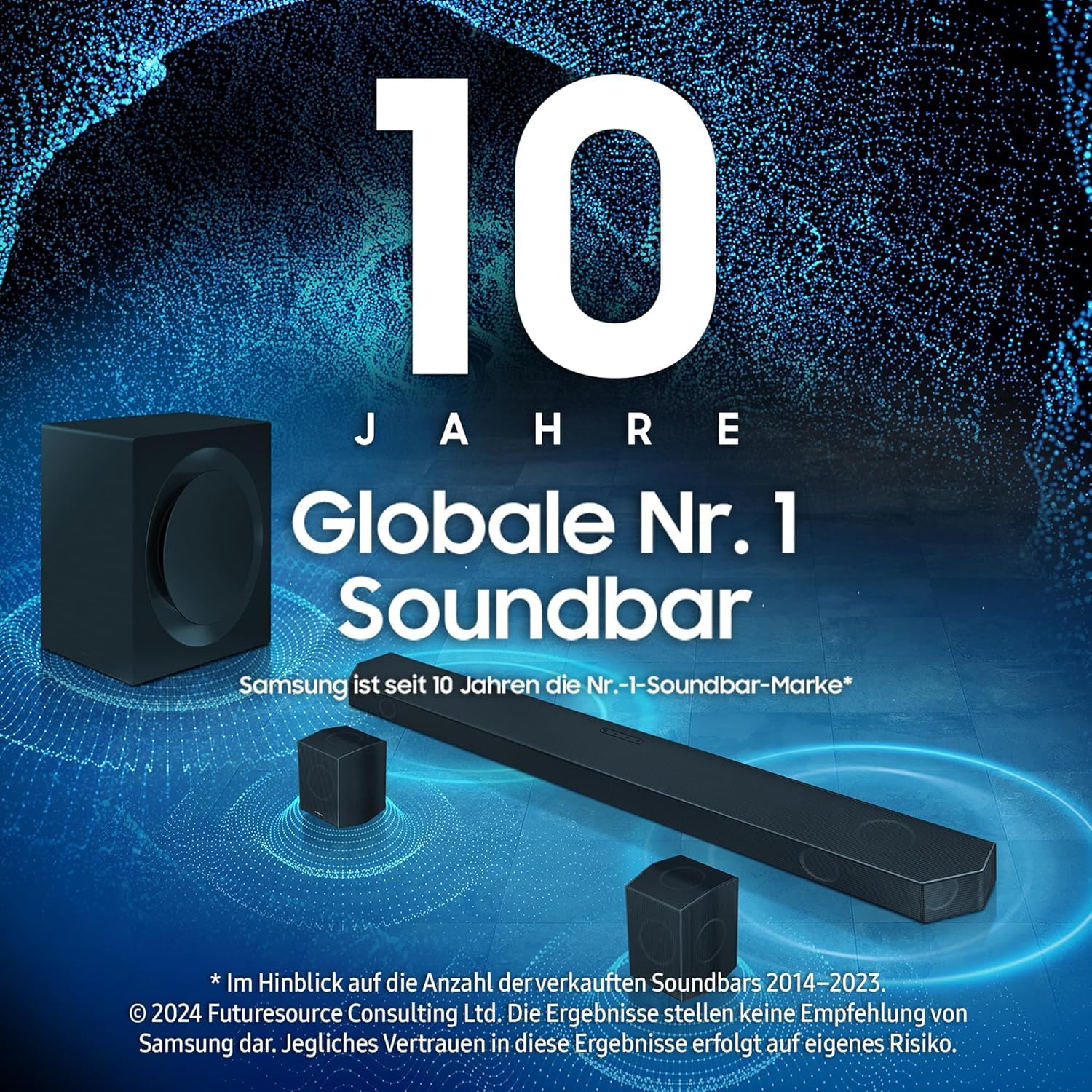 Samsung HW-S711GD 3.1-Kanal Ultra Slim Soundbar für TV-Geräte, Bluetooth-Lautsprecher mit ultraschlankem Design, Kabelloses Dolby Atmos / DTS:X, Q-Symphony [2024]