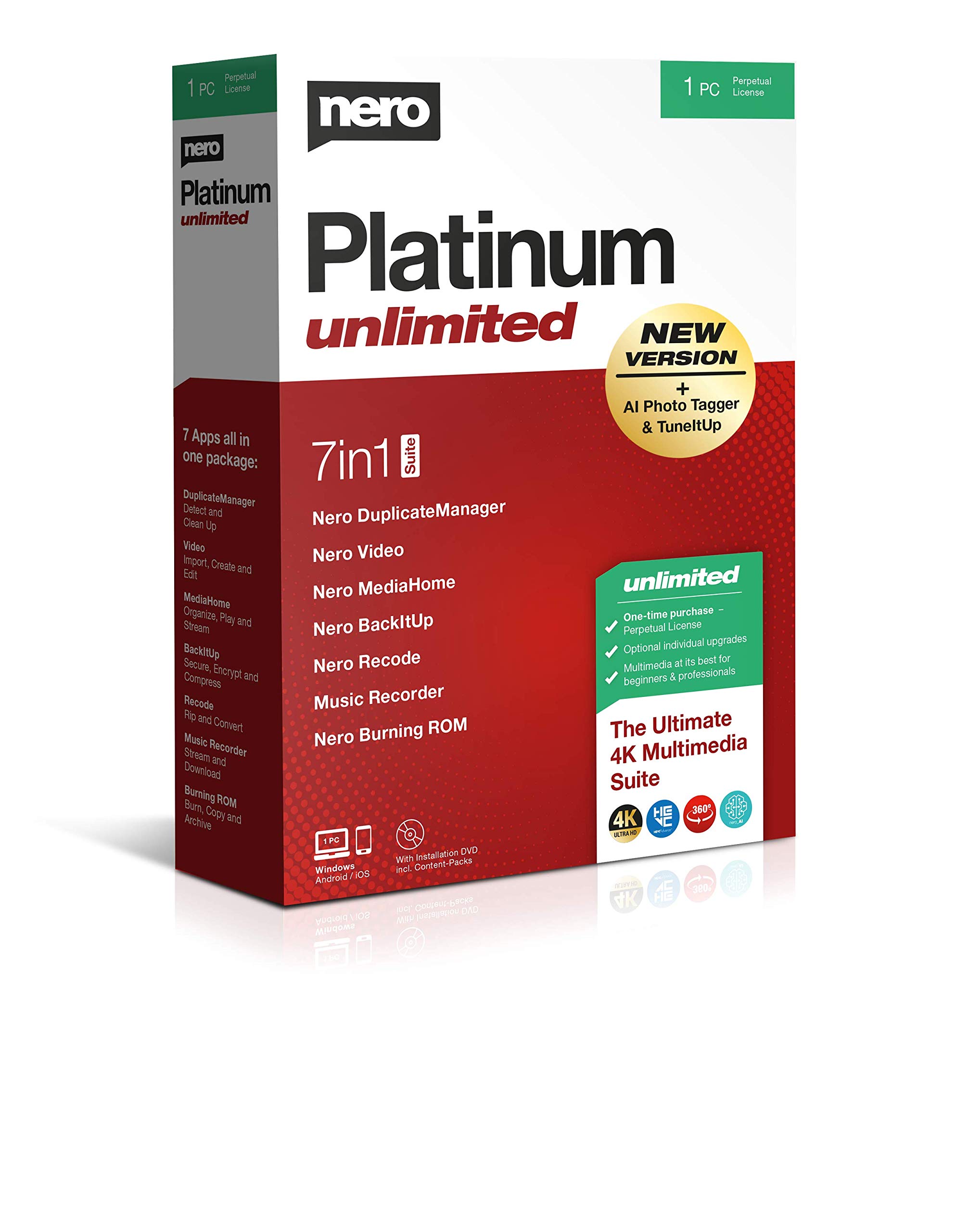 Nero Platinum Unlimited - Version 2020