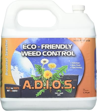 A D I O S Ecofriendly Weed Control 1 14 Gallon Rtu Amazon Co Uk Garden Outdoors
