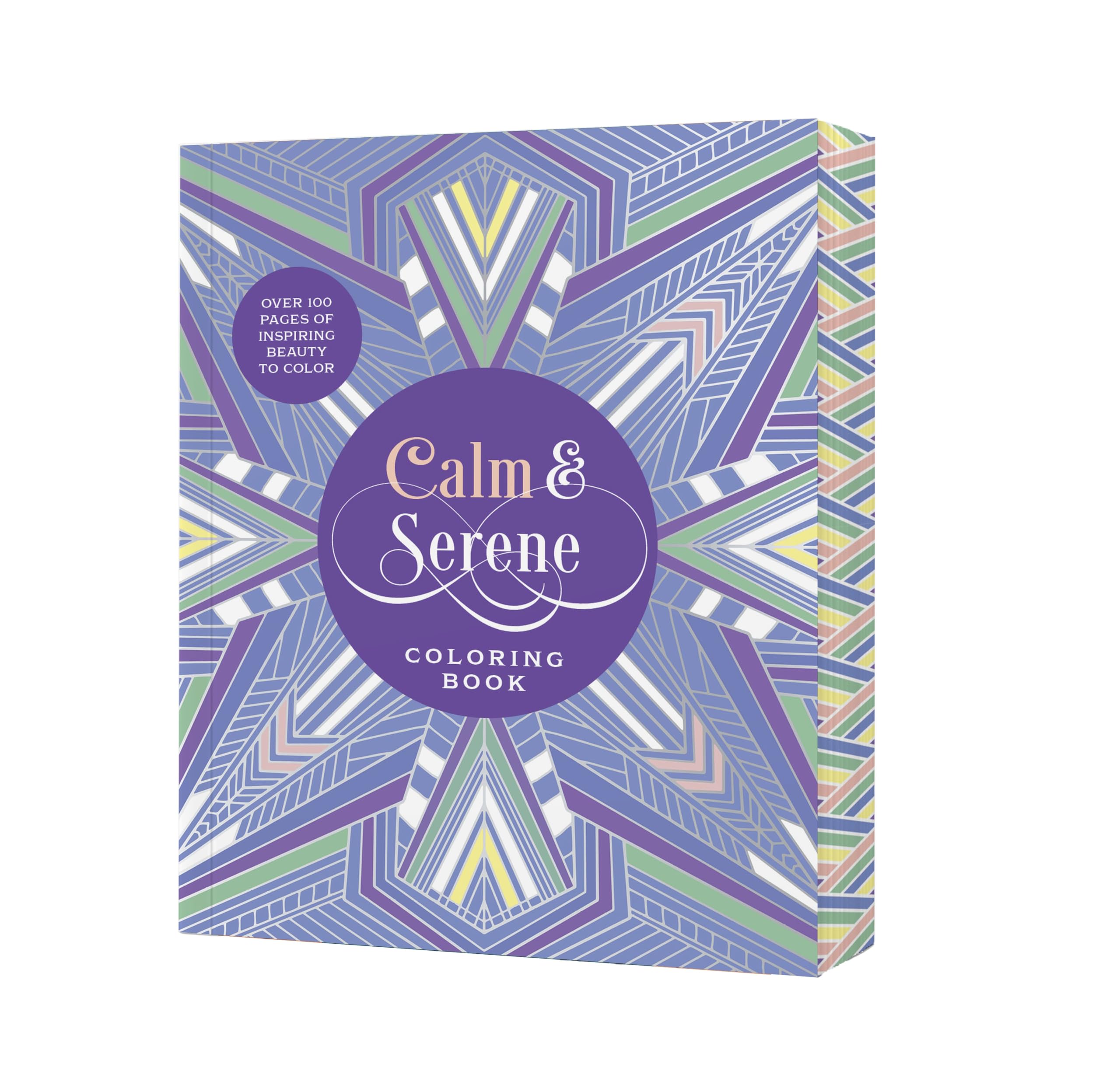 Calm & Serene Coloring Book by Editors of Chartwell Books (Paperback Book)
