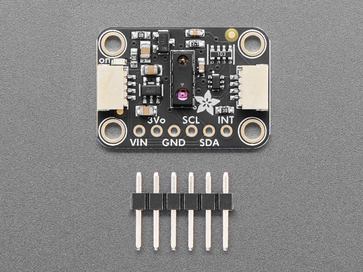 Adafruit Sensor de distancia infrarroja VCNL4200 y sensor de luz para grandes distancias, STEMMA QT/Qwiic, 6064