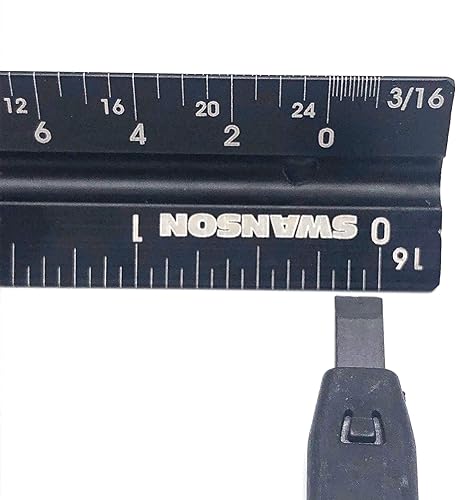 Miniatura 4 de Swanson Tool Co - Recambios para lápices de carpintero mecánico negro, funciona con Swanson Always Sharp CP216 (paquete de 2)