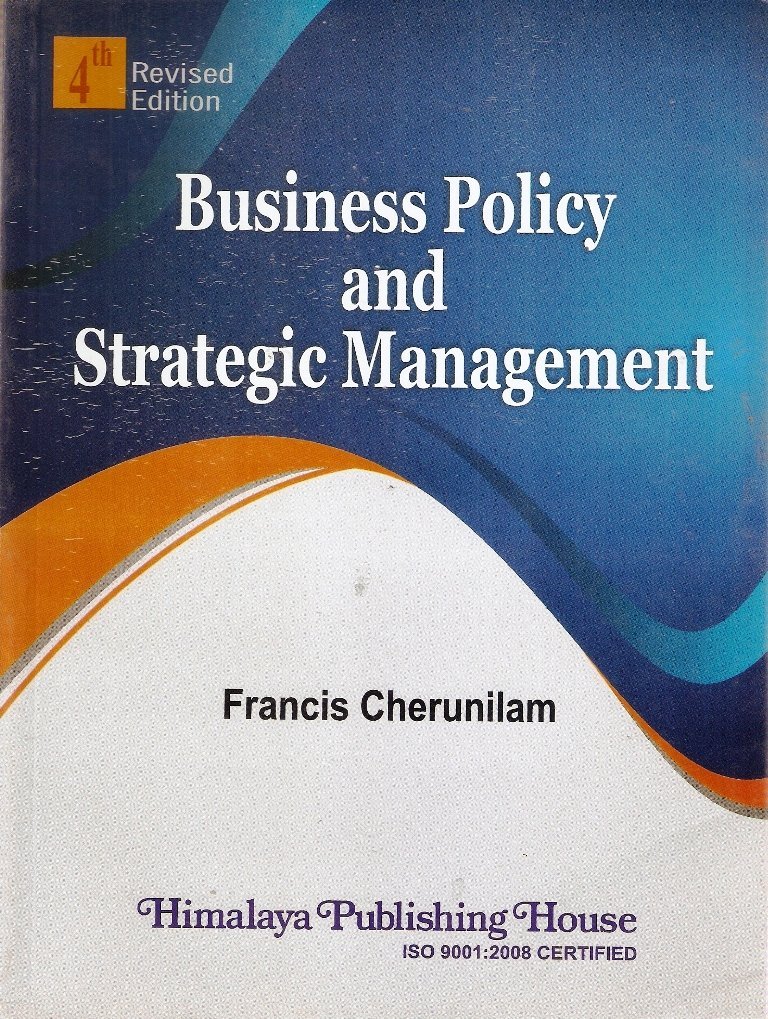 Buy Business Policy and Strategic Management Book Online at Low Prices ...