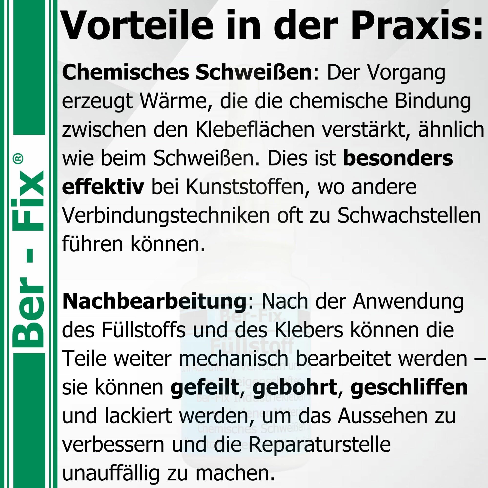 Ber-Fix Füllstoff Granulat 500g weiß Nachfüllgranulat