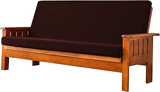 CHUN YI Jacquard Futon Cover Full Size Futon Mattress Cover Stretch Foldable Sof - Compare price