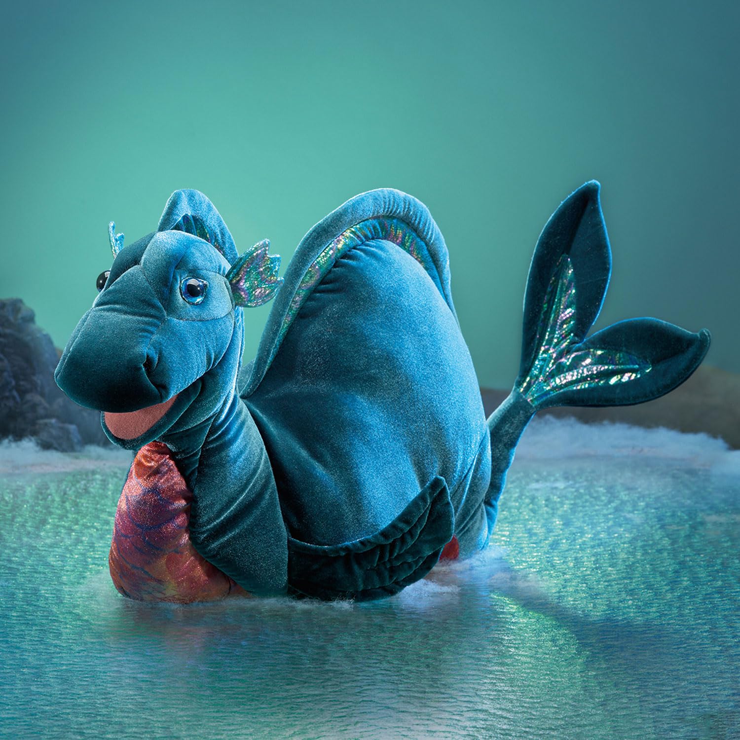 Nessie/Bestia de Loch Ness 3219 Folkmanis marioneta de mano