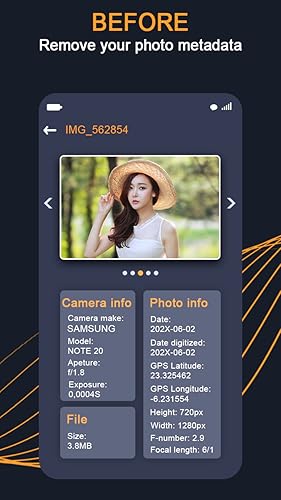 EXIF Metadata: Remove Exif