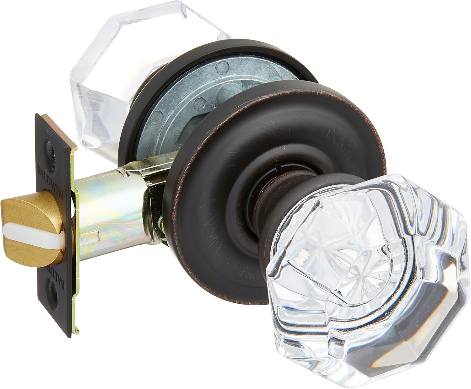 Baldwin 5080.112.PRIV Solid Brass Door Knob