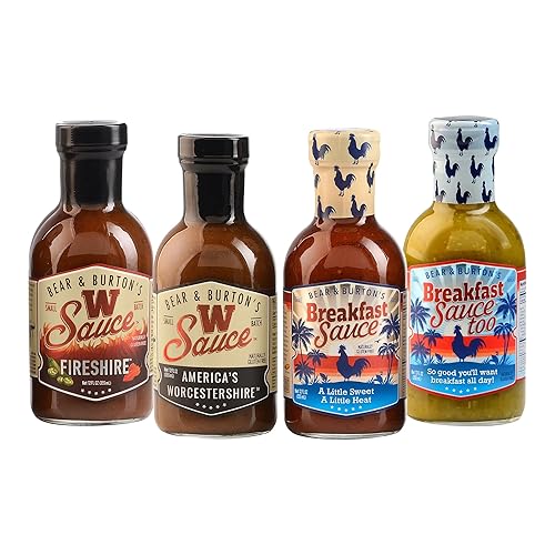 Bear & Burton's Flavor Pack, 4 salsas