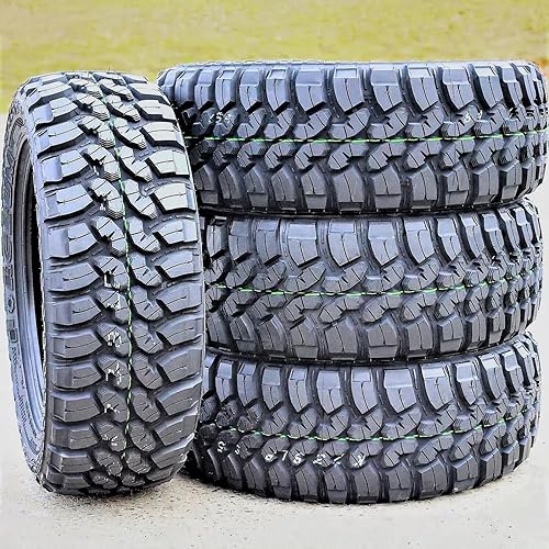 Set of 4 Forceum M/T 08 Plus Mud Off-Road LT235/75R15 Tires - 104/101Q Load Range C 6-Ply BSW
