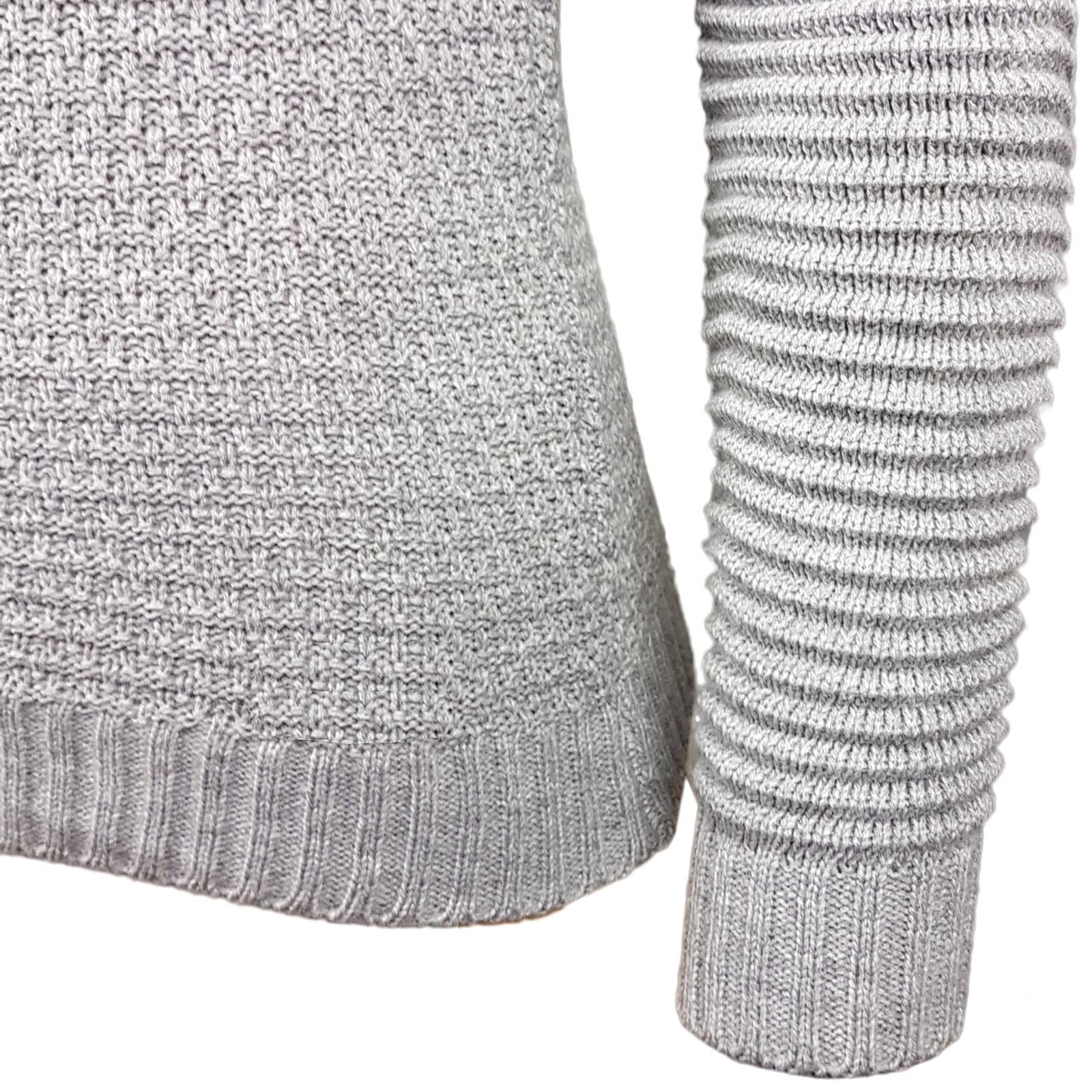 Subliminal Mode - Maglione Over Uomo Girocollo con Maniche Nervate Chic e Trend BX8056, grigio, XL