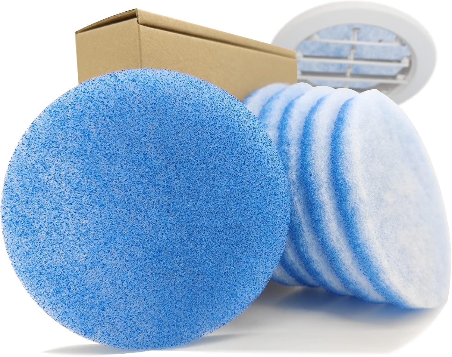 RV AC Filter 5.25" Air Duct Round RV Air Filter Replacement