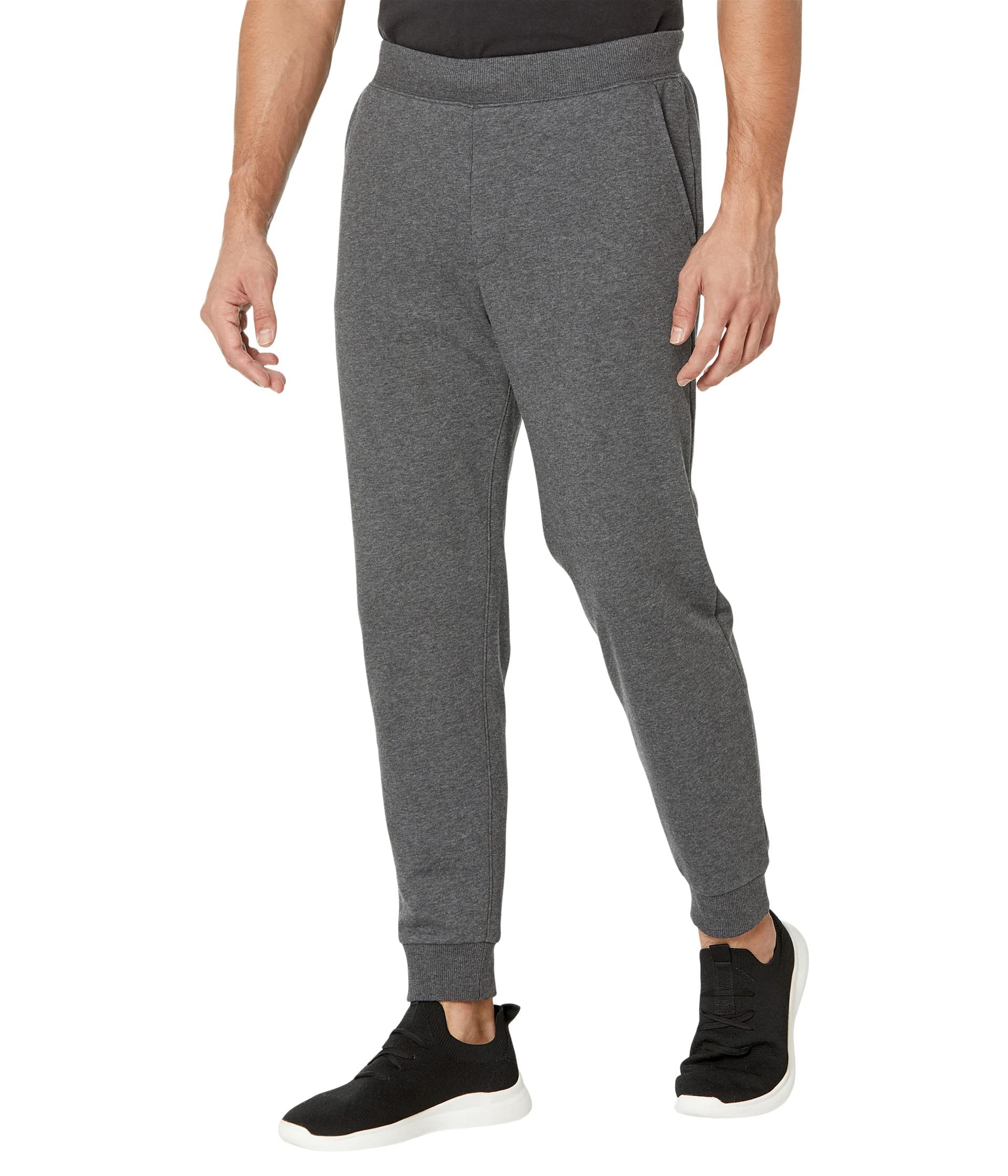 Skechers Men's Heather Charcoal Expedition Jogger Sweatpants, 3XL