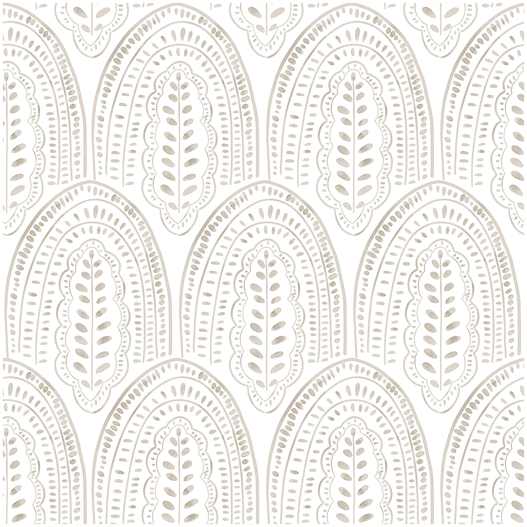 Beige Wallpaper Peel and Stick Wallpaper Boho Contact Paper 17.3''×118''