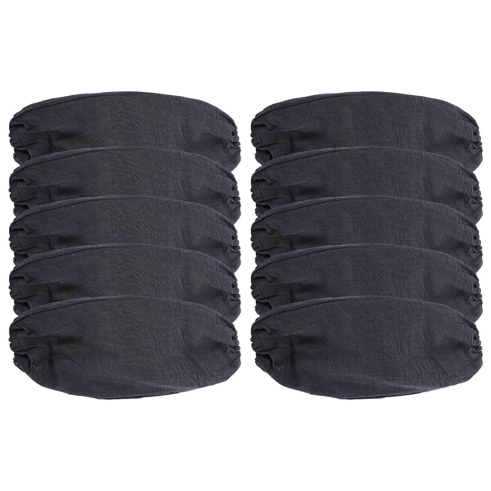 Manchons à Souder En Cuir Lot de 5 paires manchons protection élastiques, résistants aux taches et à l'usure, for le soudage, l'assemblage les travaux construction