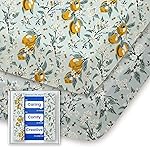 Graco Pack and Play Sheets Fitted, TotBasic Ultra Soft Mini Crib Sheets Boy, Neutral Pack N Play Mattress Sheets Hypoallergenic and Soothing, Premium Jersey Playrad Sheets, 2 Pack