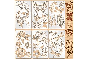 Lewtemi Mixed Metal Stencil Set: Precision Engraving for Your Creative Projects
