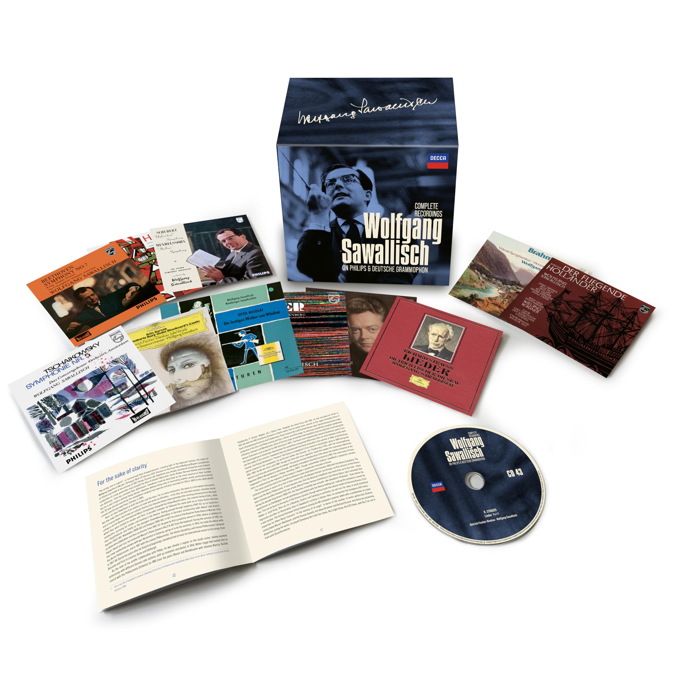 Wolfgang Sawallisch Collection Coffret 43 CD Tirage limité
