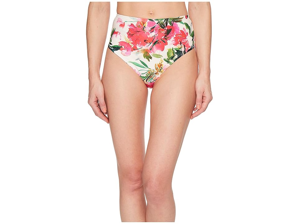 

Unique Vintage Daphne Swim Bottom (Multicolor Summer Flower) Women's Swimwear