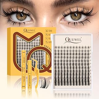 QUEWEL Kit de racimos de pestañas Fairy-Lash-...