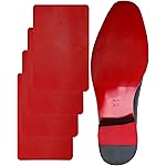 CZBYXA12 Red Bottom Shoe Sole Protector,Sole Guard - Non-Slip Shoe Pads | Compatible with Christian Louboutin Heels | Smooth Surface Traction | Scratch Prevention(8x4 2Pairs)