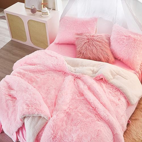 Miniatura 3 de Joyreap - Juego de edredón de piel sintética de 3 piezas