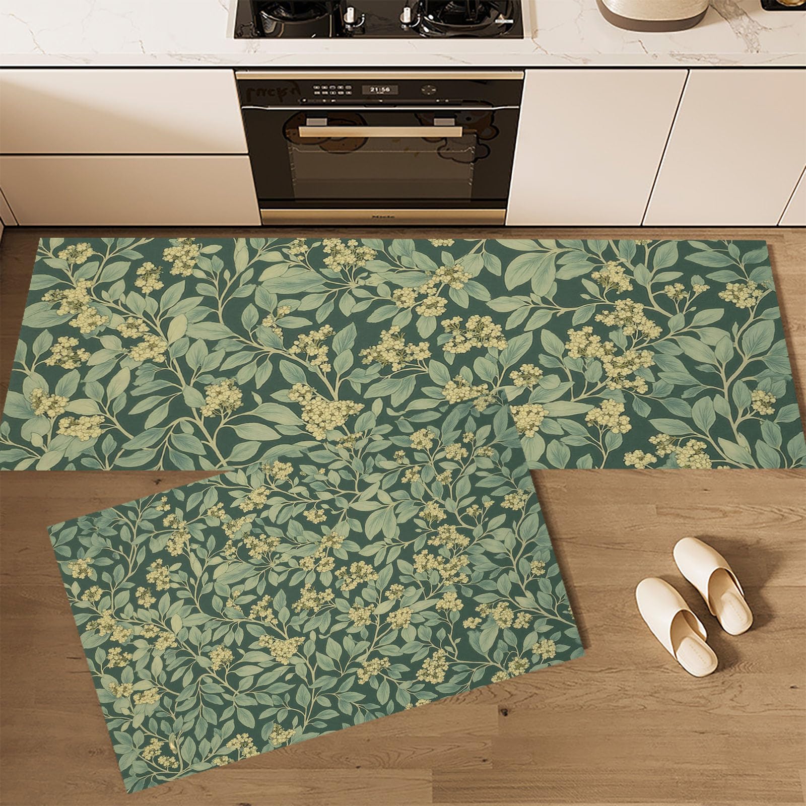 Tapis cuisine devant évier antidérapant et lavable pour un sol sécurisé