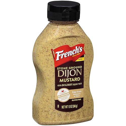 Miniatura 10 de French's Dijon - Botella exprimible de mostaza, 12 onzas, mostaza Chardonnay