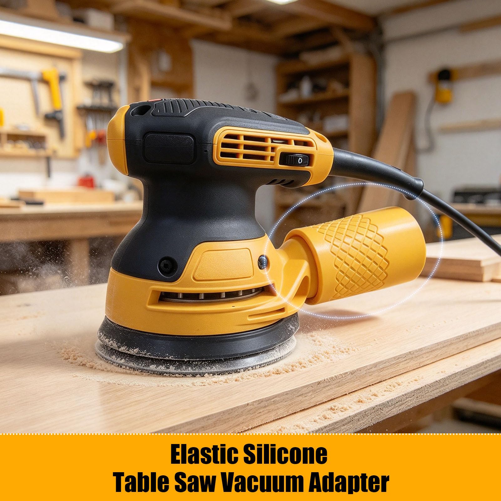 Miter Saw Vacuum Adapter - Dust Control -6