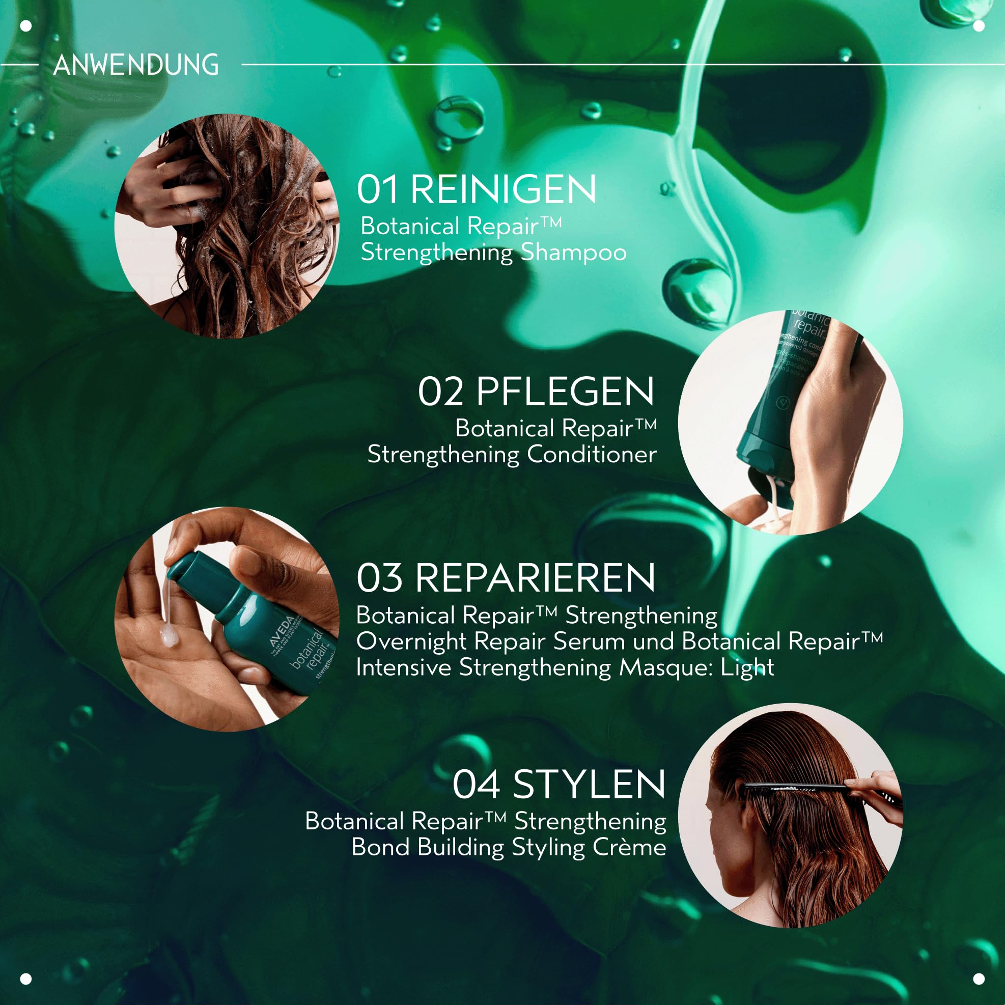 Aveda Botanical Repair™ Strengthening Conditioner | Haarspülung | Entwirrt das Haar & reduziert Haarbruch | Stärkt strapaziertes Haar |