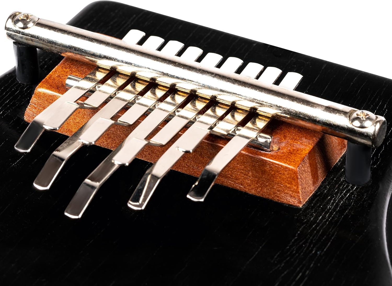 Meinl Percussion KA9WW-BK Wah Wah Effect Wood Kalimba, Black
