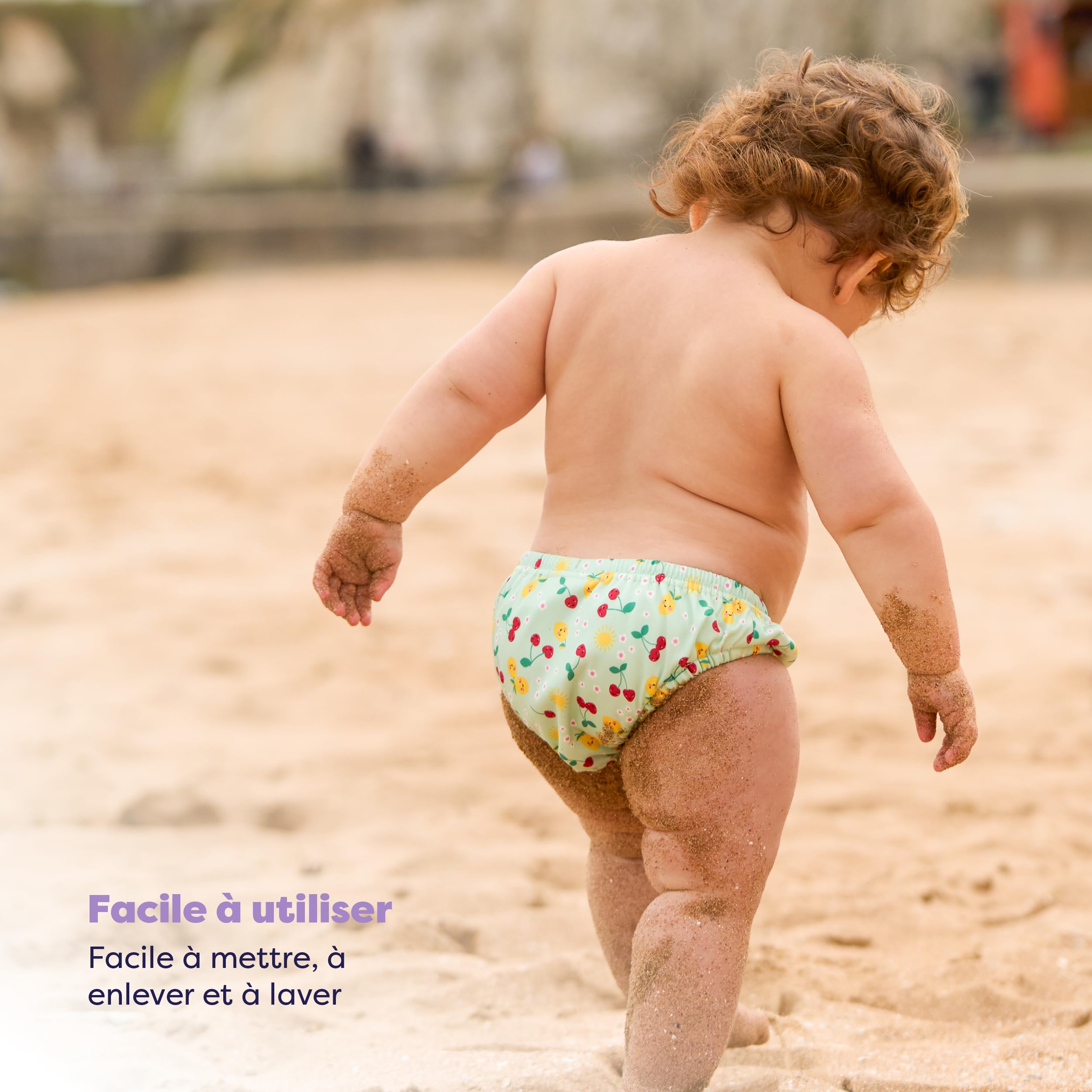Bambino Mio, Couche de bain Lavable (1 à 2 ans - FRUIT JUTEUX) pour Bébés et tout-petits, unisexe, pour Garçons et Filles