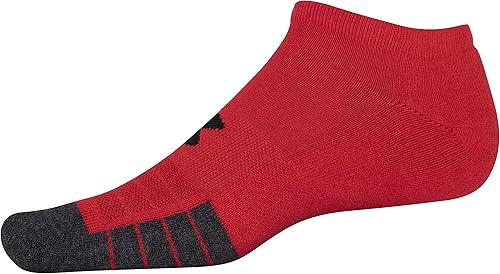 Vista 3 de Under Armour - Calcetines invisibles para adulto, Performance Tech, varios pares