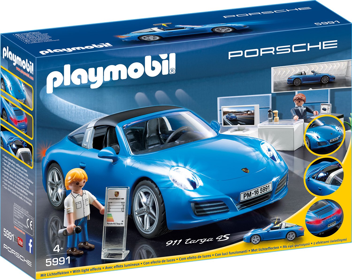 PLAYMOBIL 5991 Porsche 911 Targa 4S